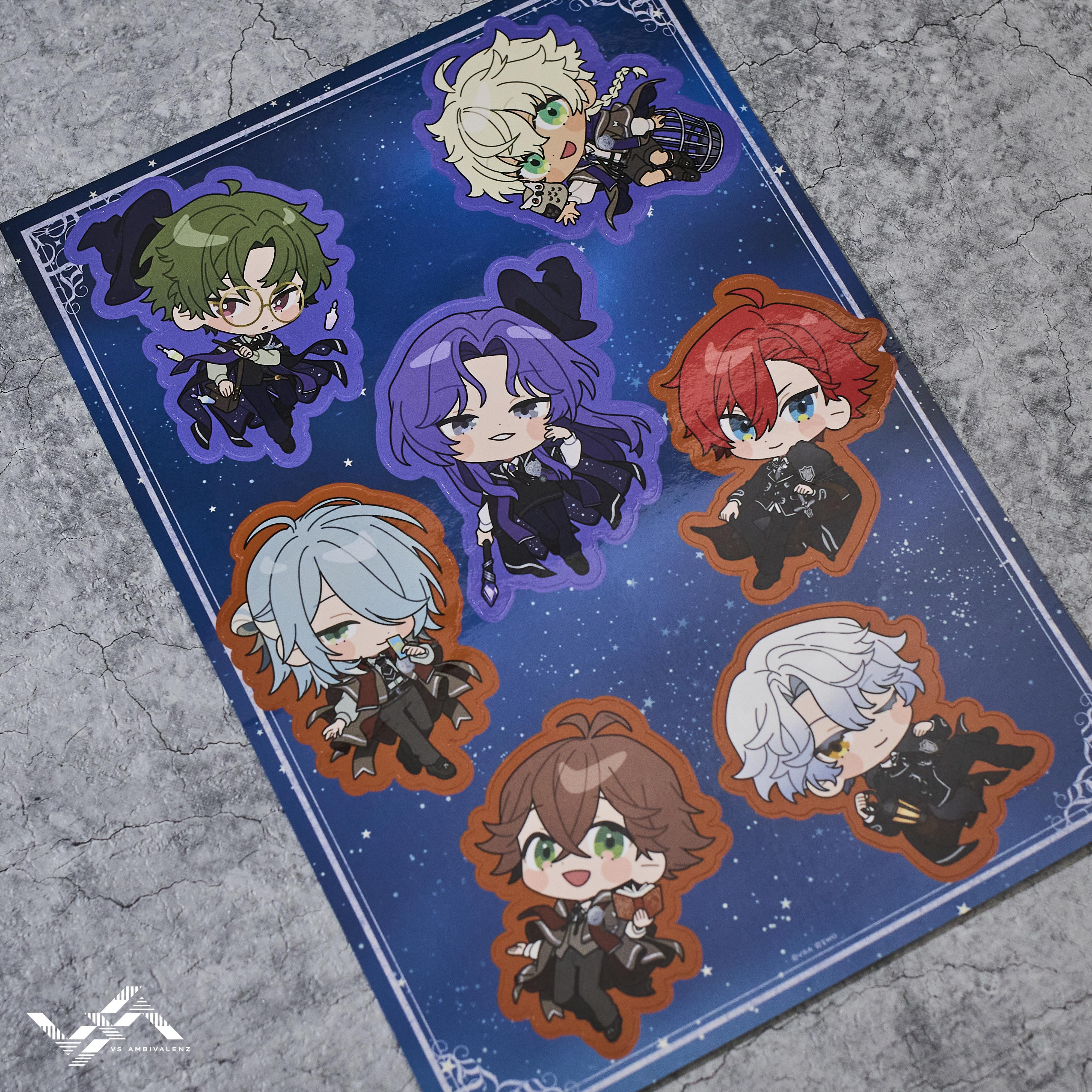 ビバレン魔法学園】A4クリアファイル＆ステッカーセット | VS
