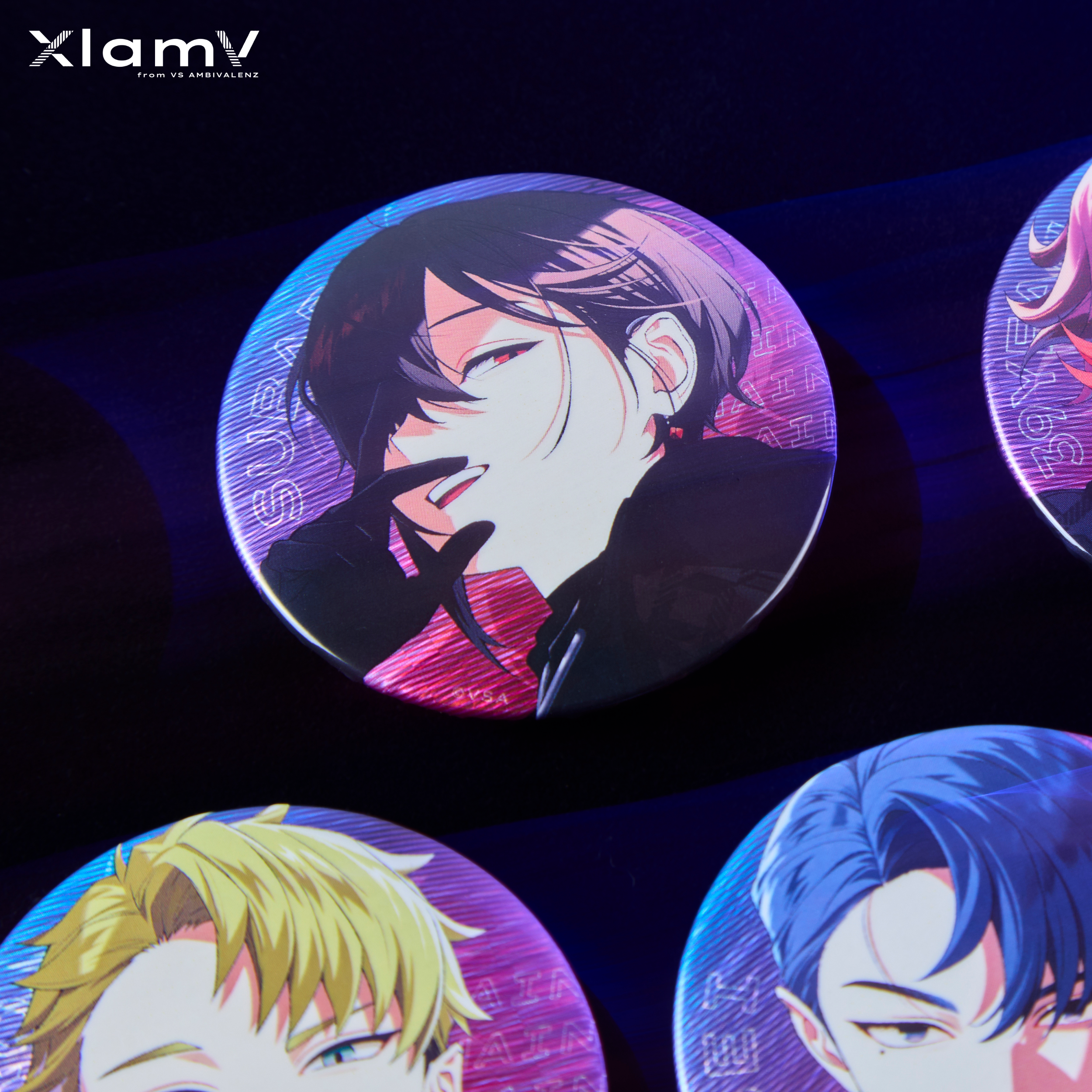 XlamV トレーディングホロ缶バッジ～The Chain～ | VS AMBIVALENZ