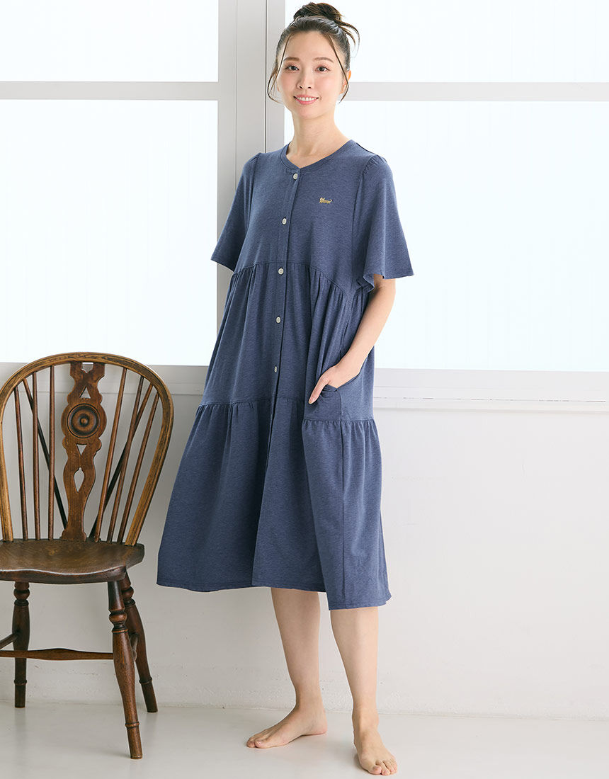 ツモリチサトスリープ 【綿混】ロングカ−ディガンとしても着まわし