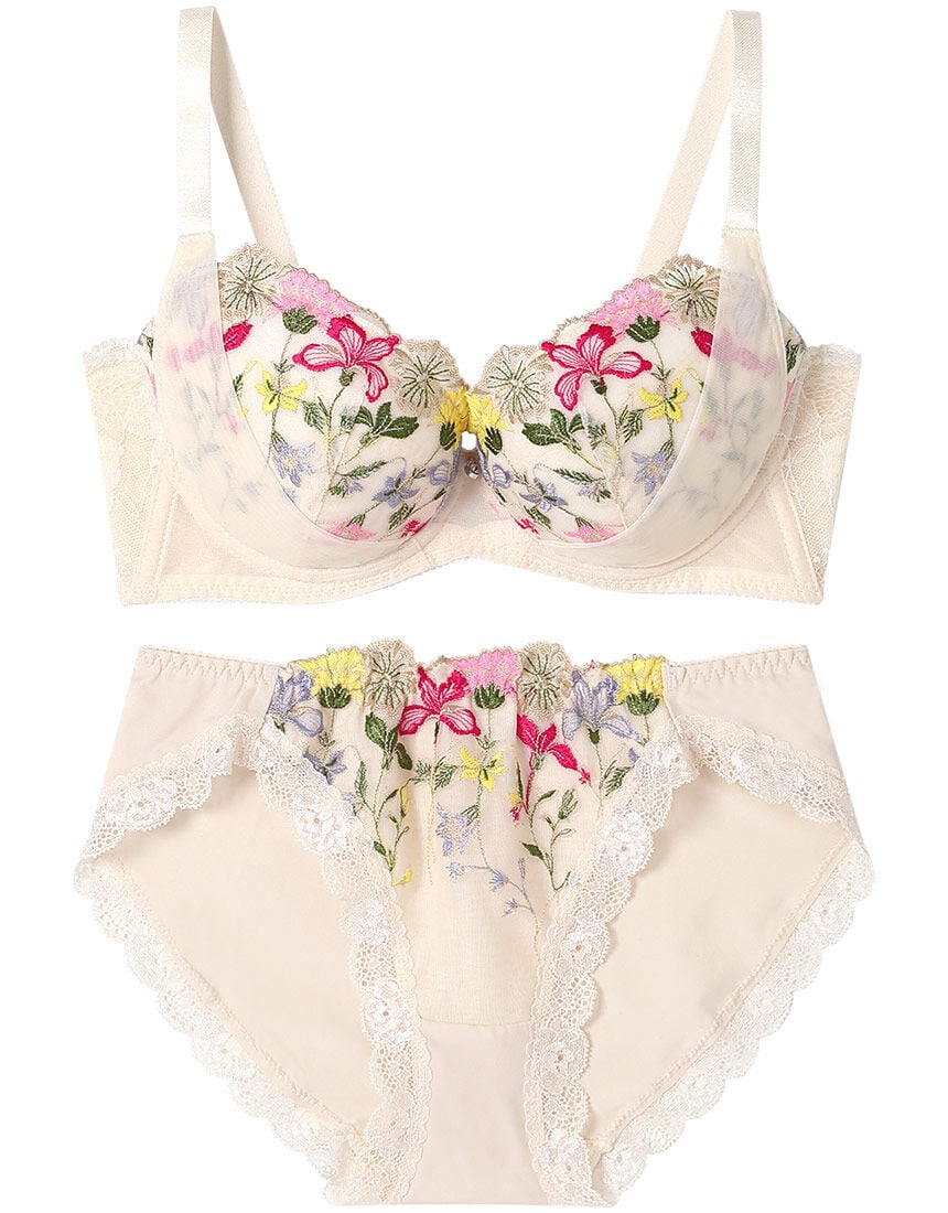 Lingè Noël ランジェノエル 美胸脇高 シュッとRich型 ブラ