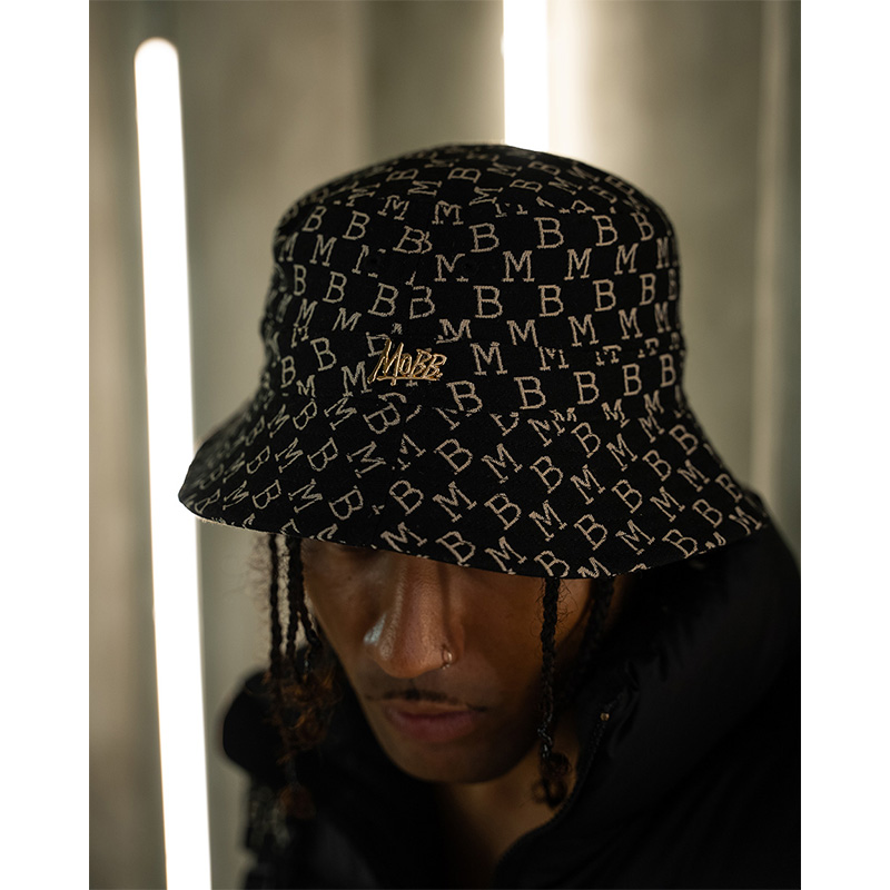 MONOGRAM JACQUARD HAT -BLACK- | WALKIN STORE WEB SHOP