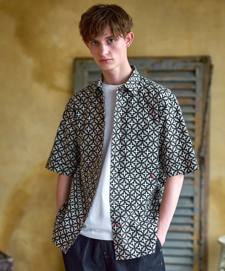 Safari5月号掲載】オーバーラップサークル ショートスリーブシャツ