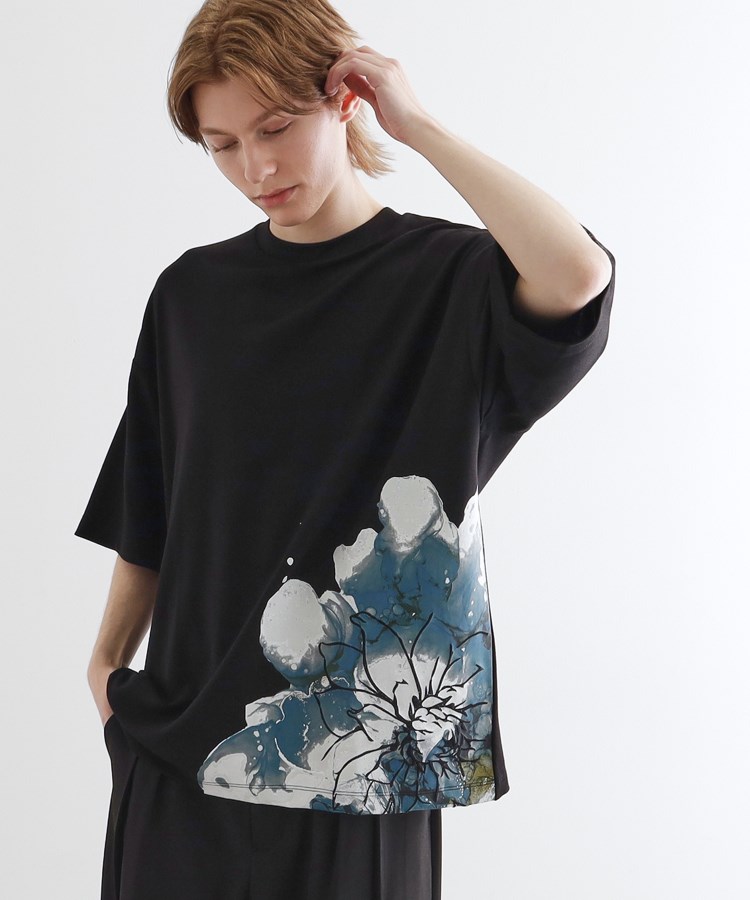 バブルアートフラワーTシャツ（Tシャツ） | tk.TAKEO KIKUCHI