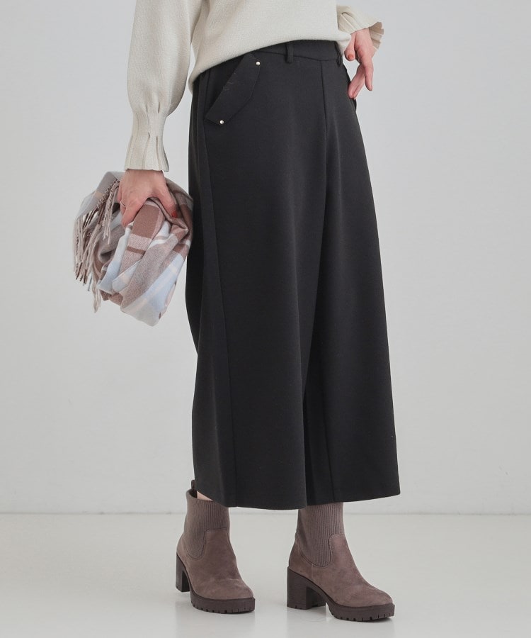 あったか】裏起毛ガウチョパンツ（フルレングスパンツ） | SHOO・LA