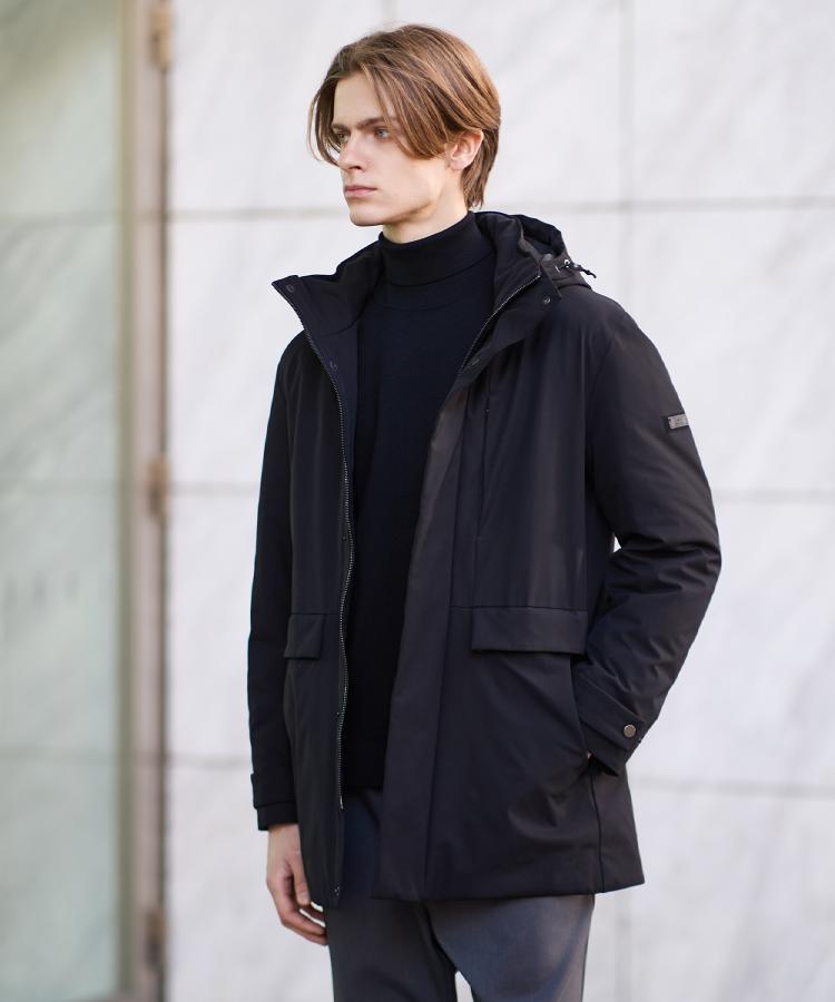 None Of Stress】ストレッチ ダウンブルゾン（ダウンジャケット/コート