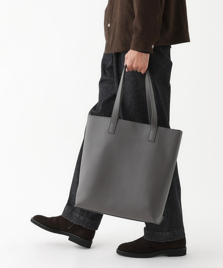 THE FLAGSHIP】ダブルフェイス レザートート（トートバッグ） | TAKEO