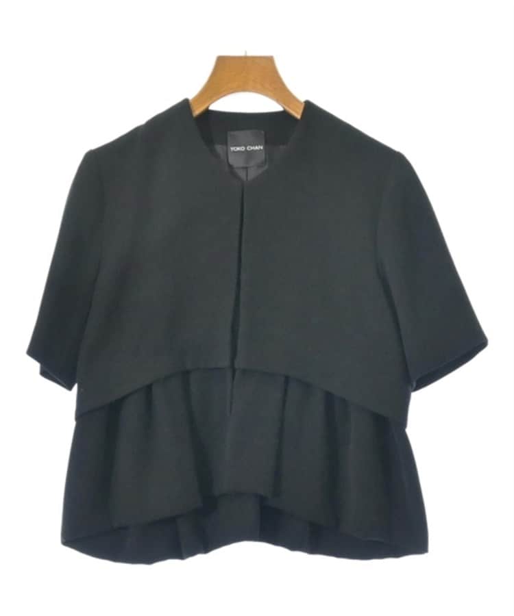 YOKO CHAN ヨーコチャン レディース ノーカラージャケット サイズ：38