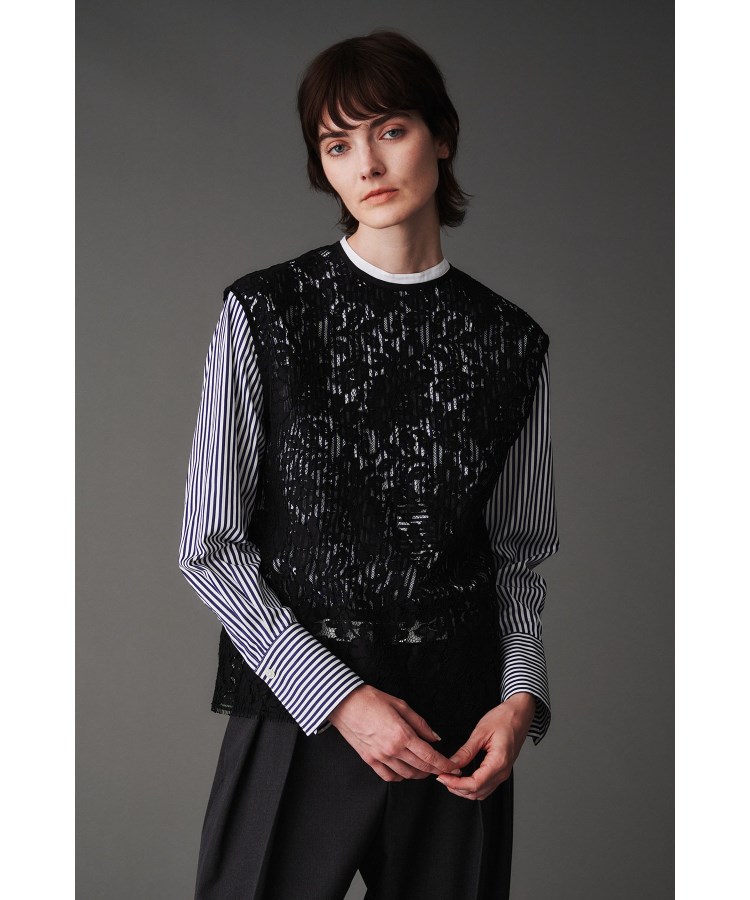 リッチアンティークレースブラウス（シャツ・ブラウス） | AUBRIOT