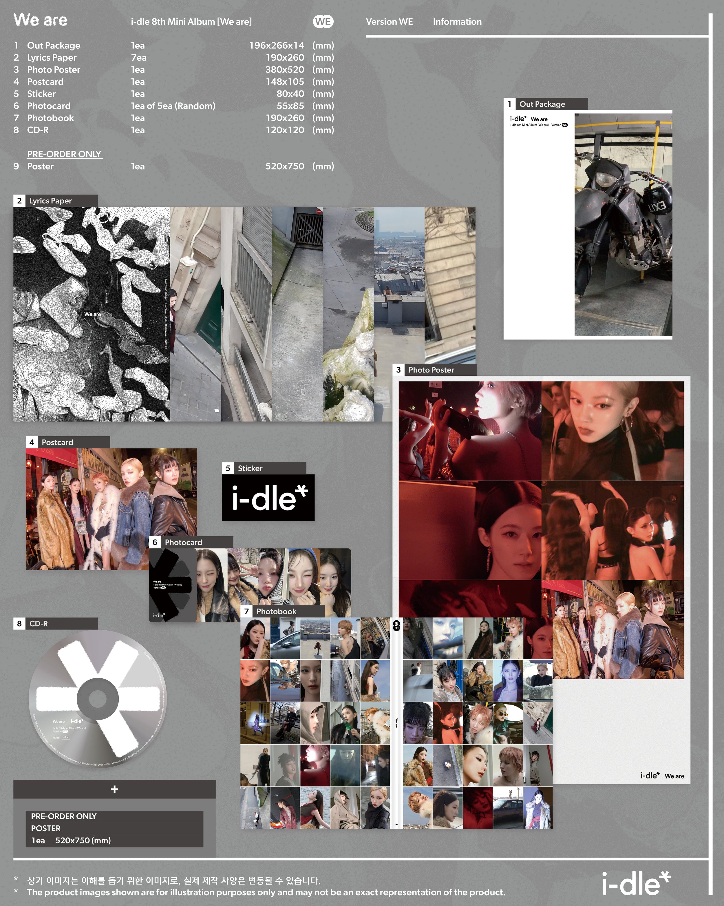 We are：8th Mini Album（全3種SET）＜ワーナーミュージック・ストア