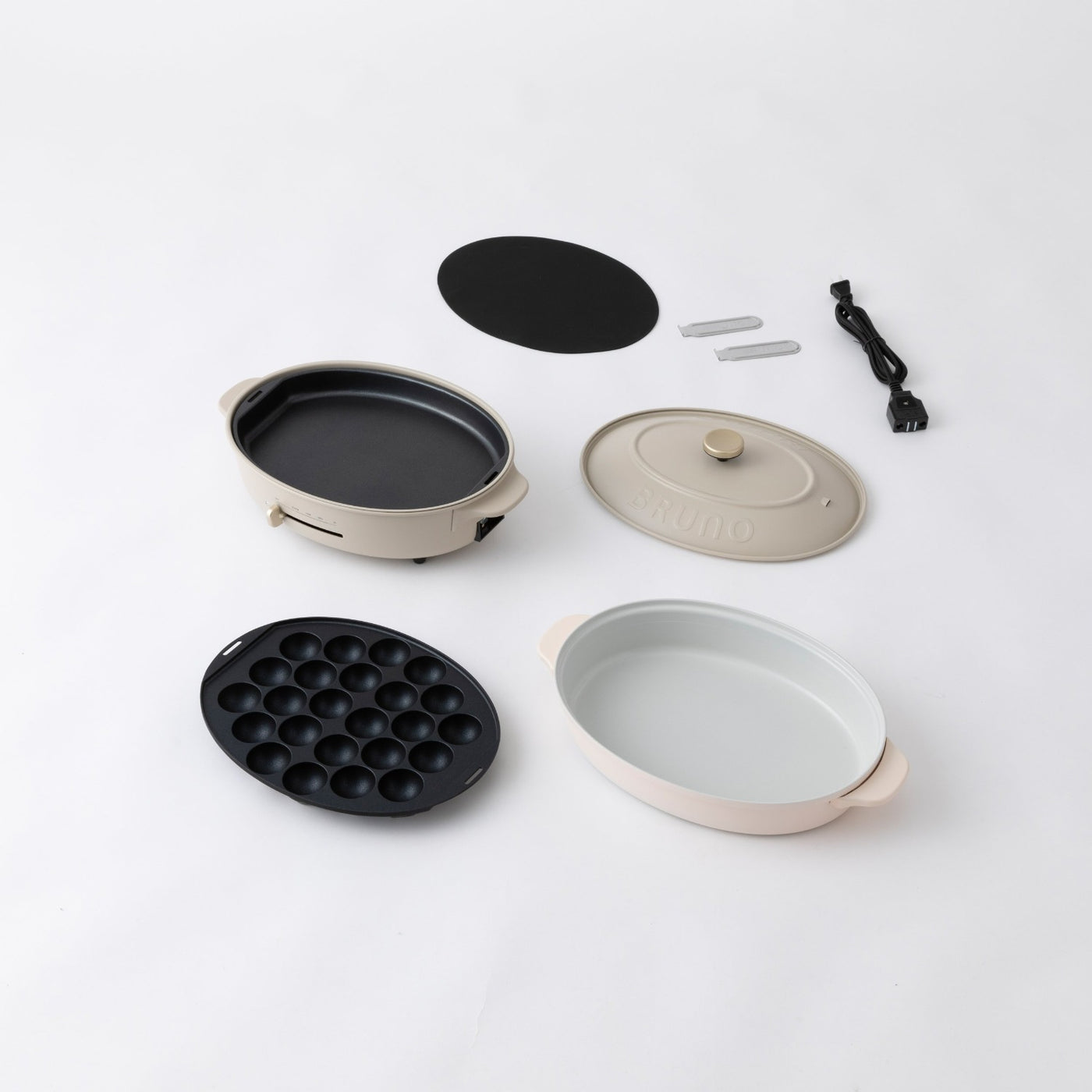 おまけ付き！】BRUNO（ブルーノ）crassy+ オーバルホットプレート