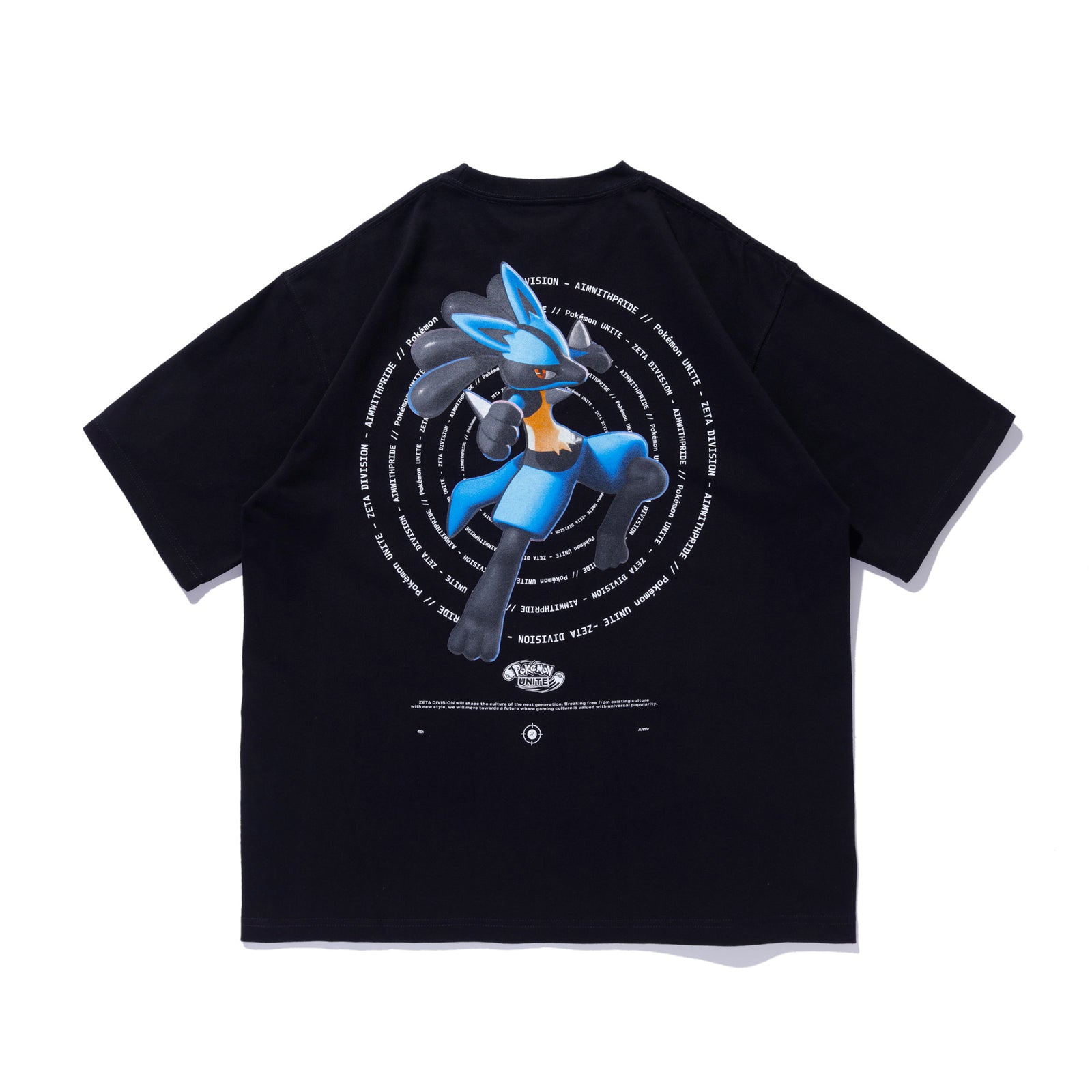Pokémon UNITE × ZETA DIVISION TEE Lucario – ZETA DIVISION STORE