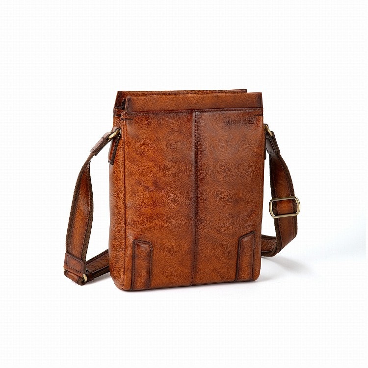 LO HOMME PRESSE／ロ・オム・プレッセ アルカイック 本革 ショルダー