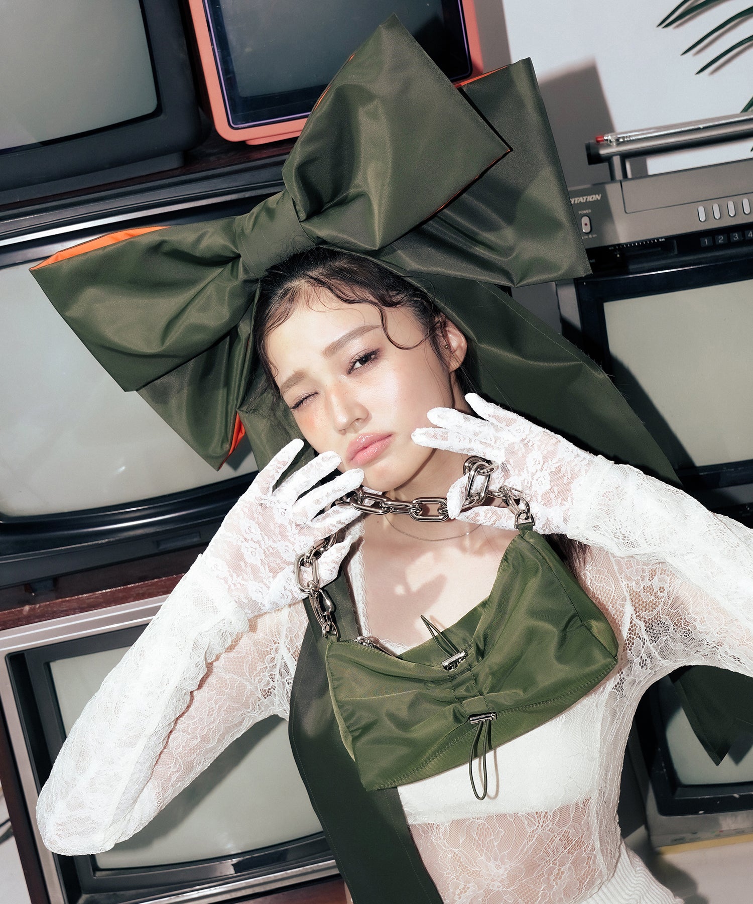 YIEYIE×ACLENTナイロンチェーンバッグ/シエラ｜ACLENT（アクレント）