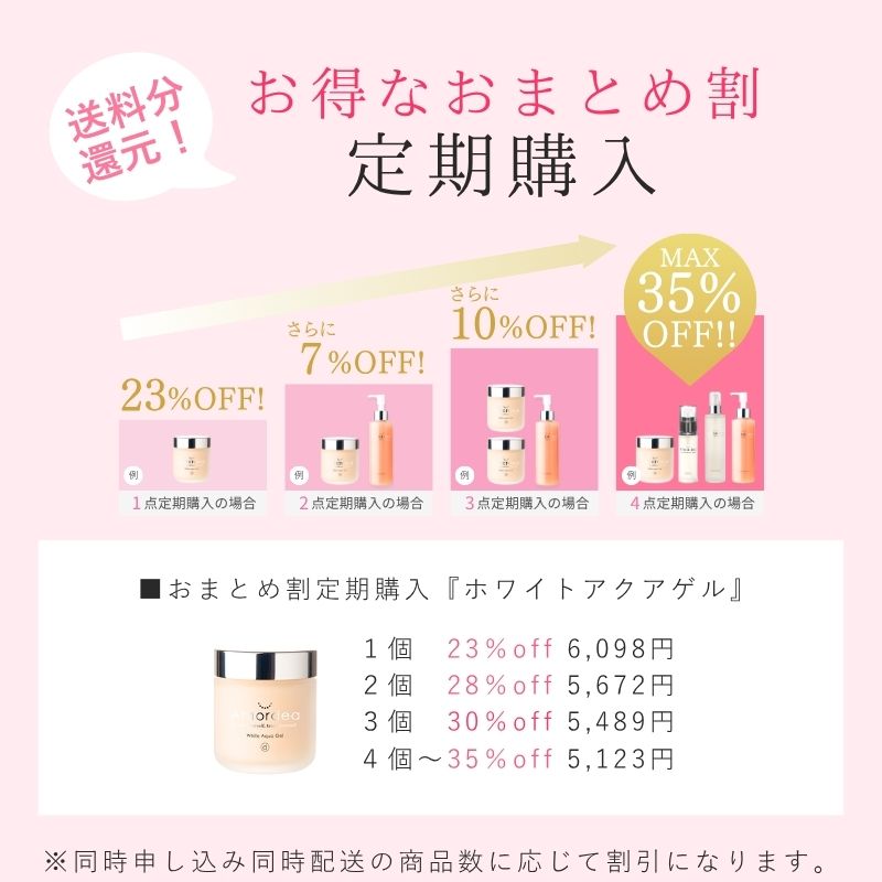 アマルディア ホワイトアクアゲル ｜ アマルディア化粧品公式ショップ