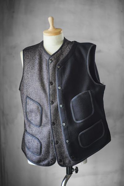 ANATOMICA SAPPORO ONLINE STORE / BEACH CLOTH VEST / WOOL COTTON