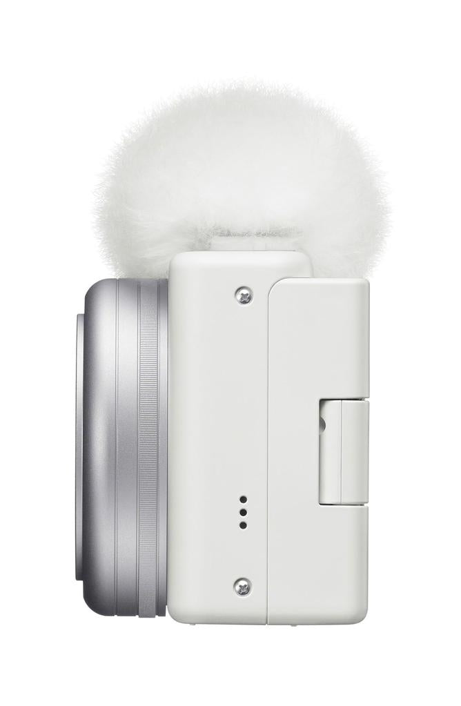 Sony ZV-1F Vlog Camera For Content Creators and Vloggers (White
