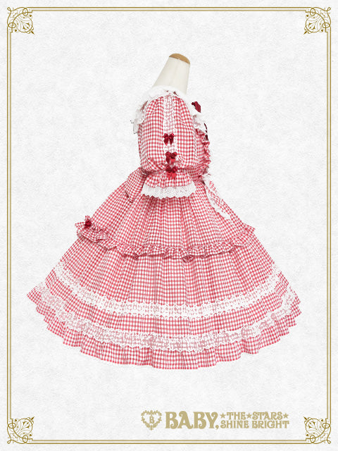 Fluffy Gingham Heart ワンピース – BABY, THE STARS SHINE BRIGHT