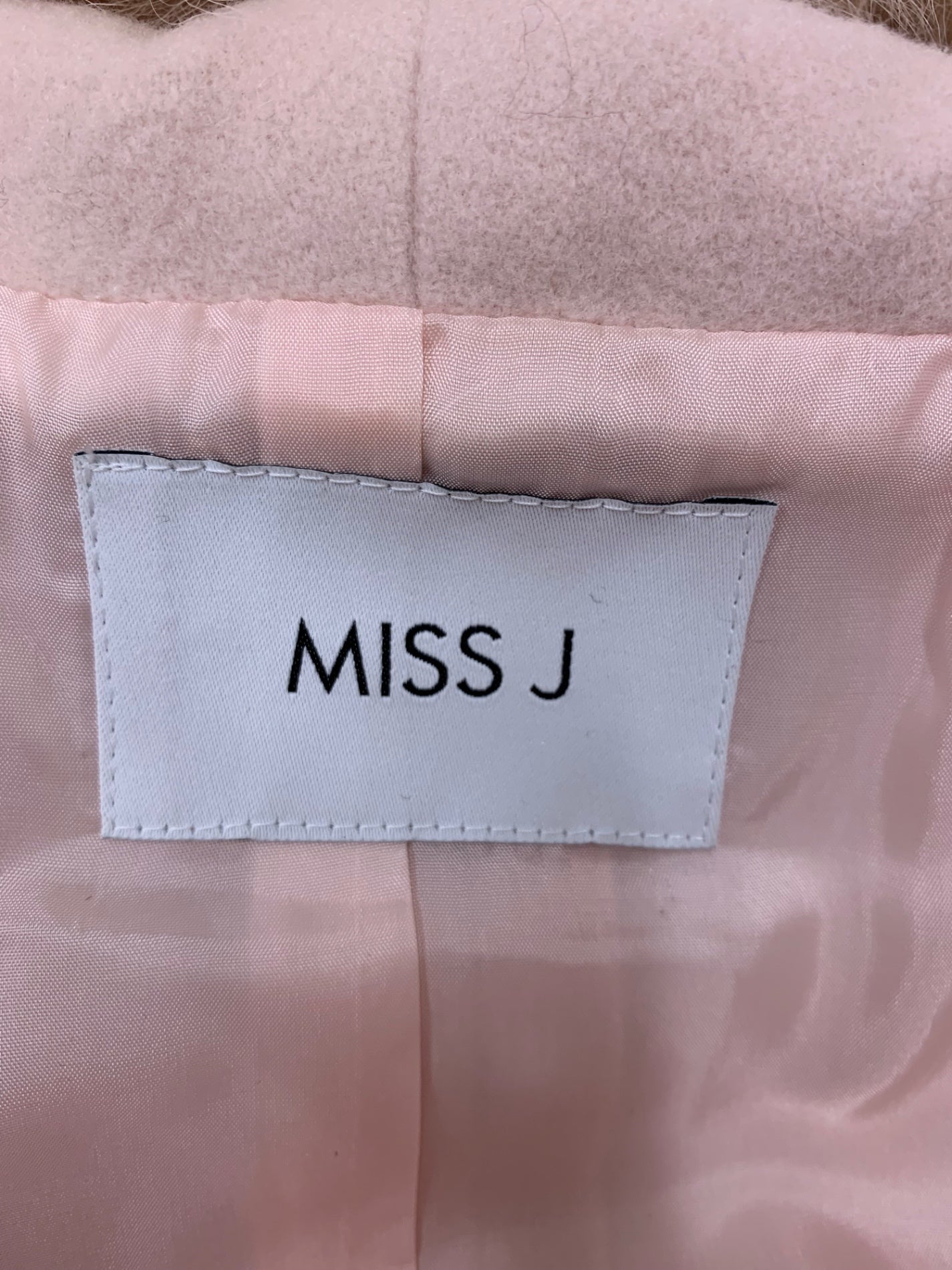 ミスジェイ 638178-01 フォックスファーコート ピンク | 中古ブランド
