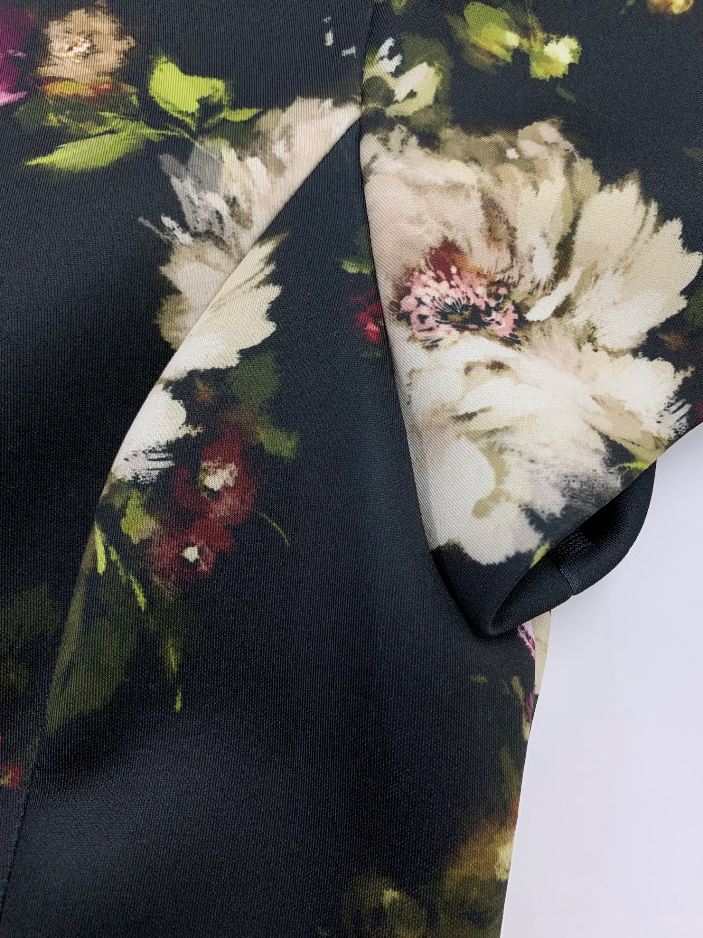 エムズグレイシー インクジェットフラワープリントドレス 111501