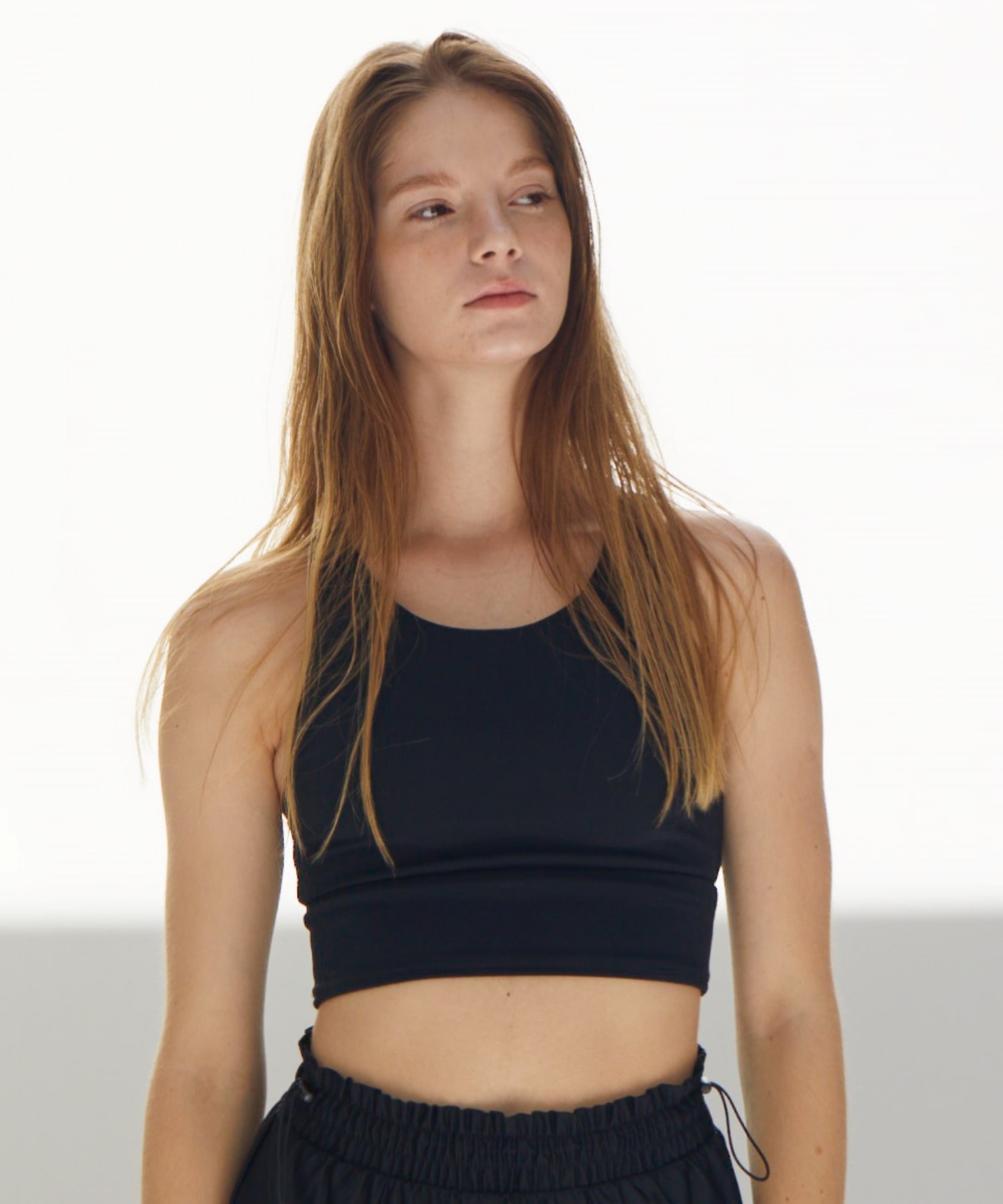 定番】YOGA FITショートトップス／パット付き・UVカット・吸汗速乾