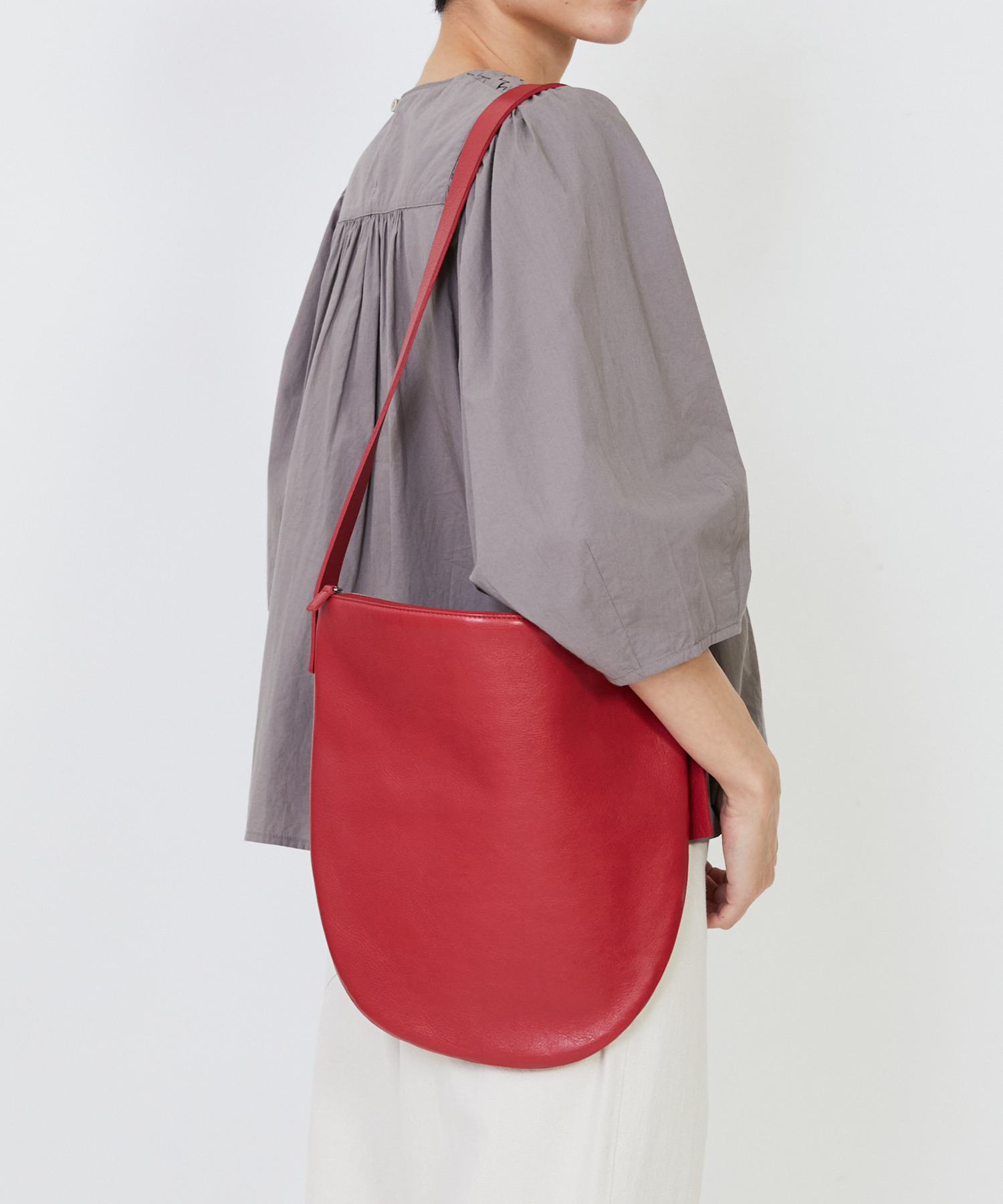 Bucket Baggage】【別注カラー】＜Orange Piece Shoulder ＞ショルダー