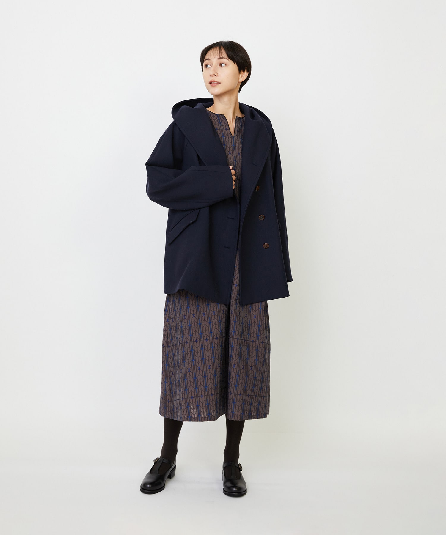 フーディショートコート｜BIGI online store - ビギ オンラインストア