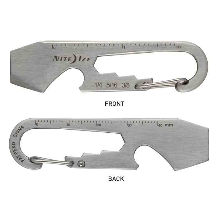 NITE IZE* doohickey key tool (silver) - BLUE LUG ONLINE STORE