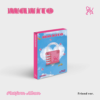 121】プラットフォーム盤「The 1st Mini Album 'MANITO'」/ QWER