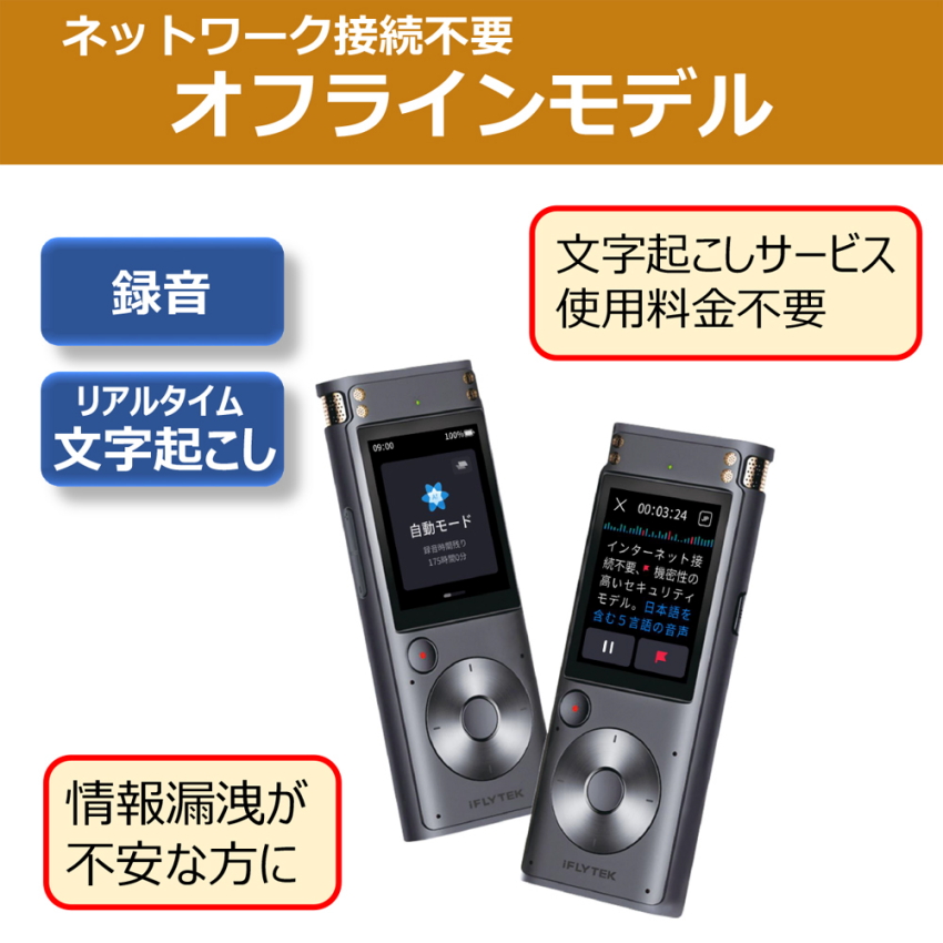 VOITER SR302 Pro iFLYTEK AIライティングレコーダー - キヤノン