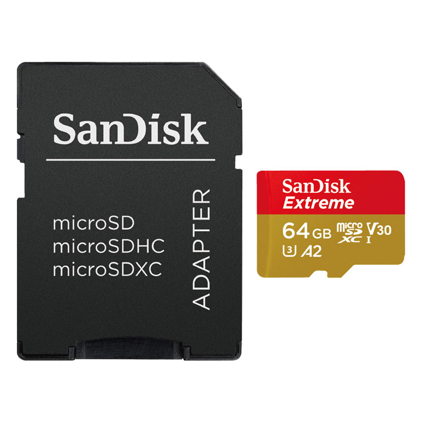 サンディスク microSDカード 64GB エクストリーム microSDXC UHS-I