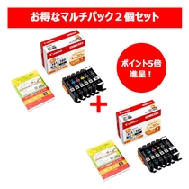 インクタンク BCI-381 (BK/C/M/Y/GY)+インクタンク BCI-380 6色マルチ