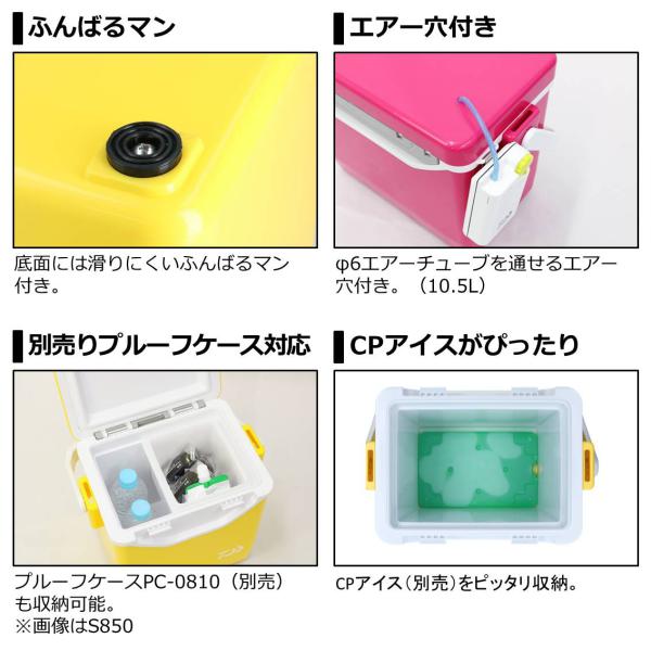 ダイワ ミニクール S850 マゼンタ (8.5L)(S850 MA): クーラーボックス