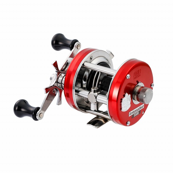 アブガルシア ベイトリール アンバサダー5500 Factory Tuned Red【会員