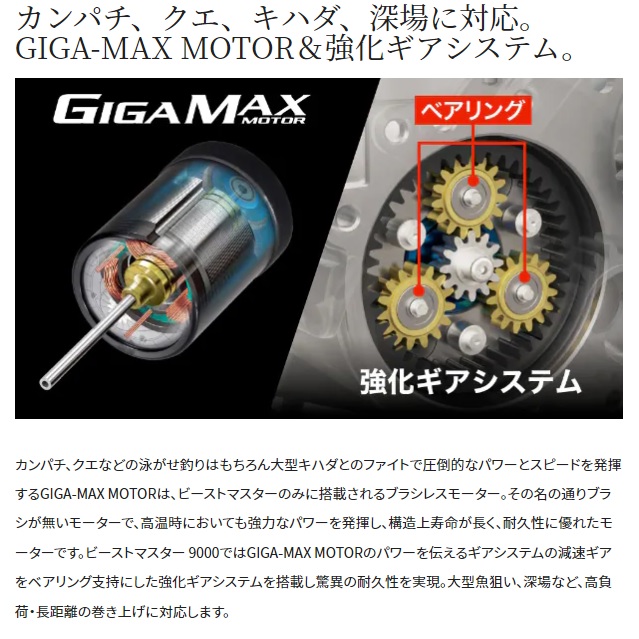 シマノ 電動リール 22ビーストマスター 9000: リール｜釣具の通販なら