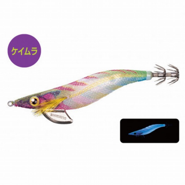 シマノ エギ クリンチフラッシュブースト3.5号 QE-X35U Fライムブルー