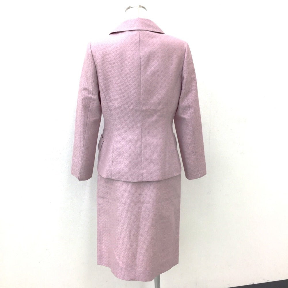 HANAE MORI 森英恵 HANAE MORI ツイードスーツ ピンク 38 ｜コンプオフ