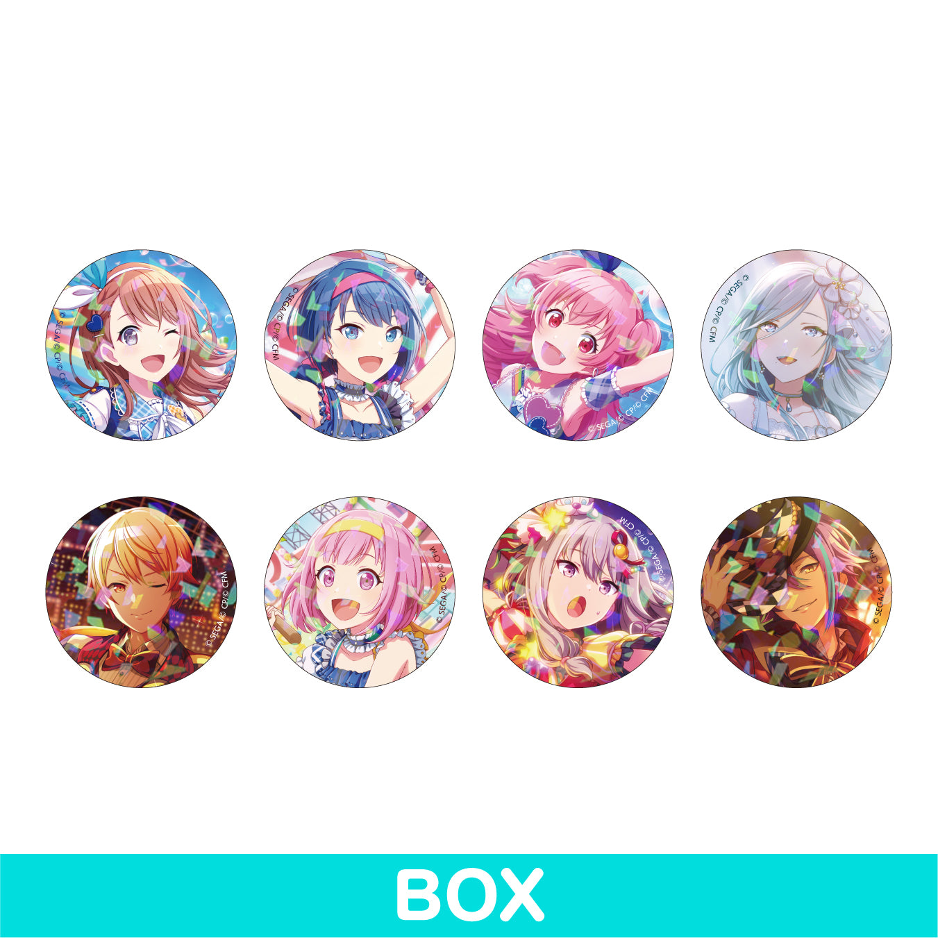 バンドリ パレオ缶バッジ86個 バンドリ パレオ缶バッジ86個 【公式通販】