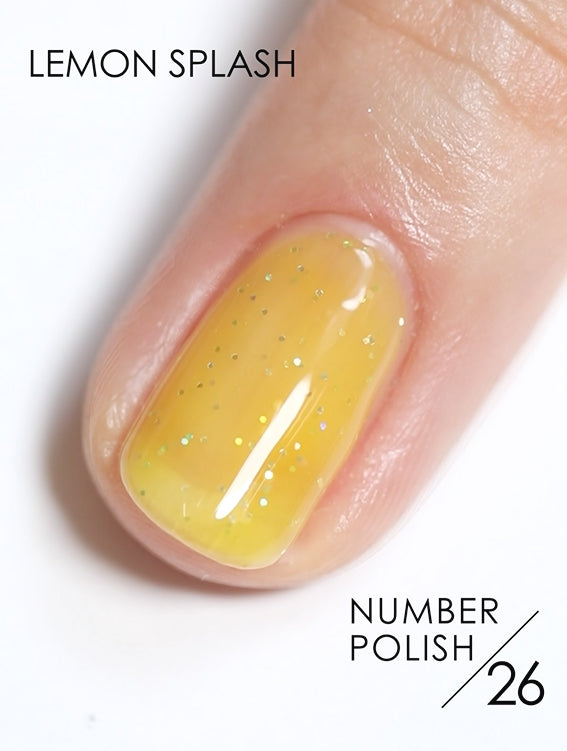 NUMBER POLISH（ナンバーポリッシュ）26 Lemon Splash | D-UP 公式通販