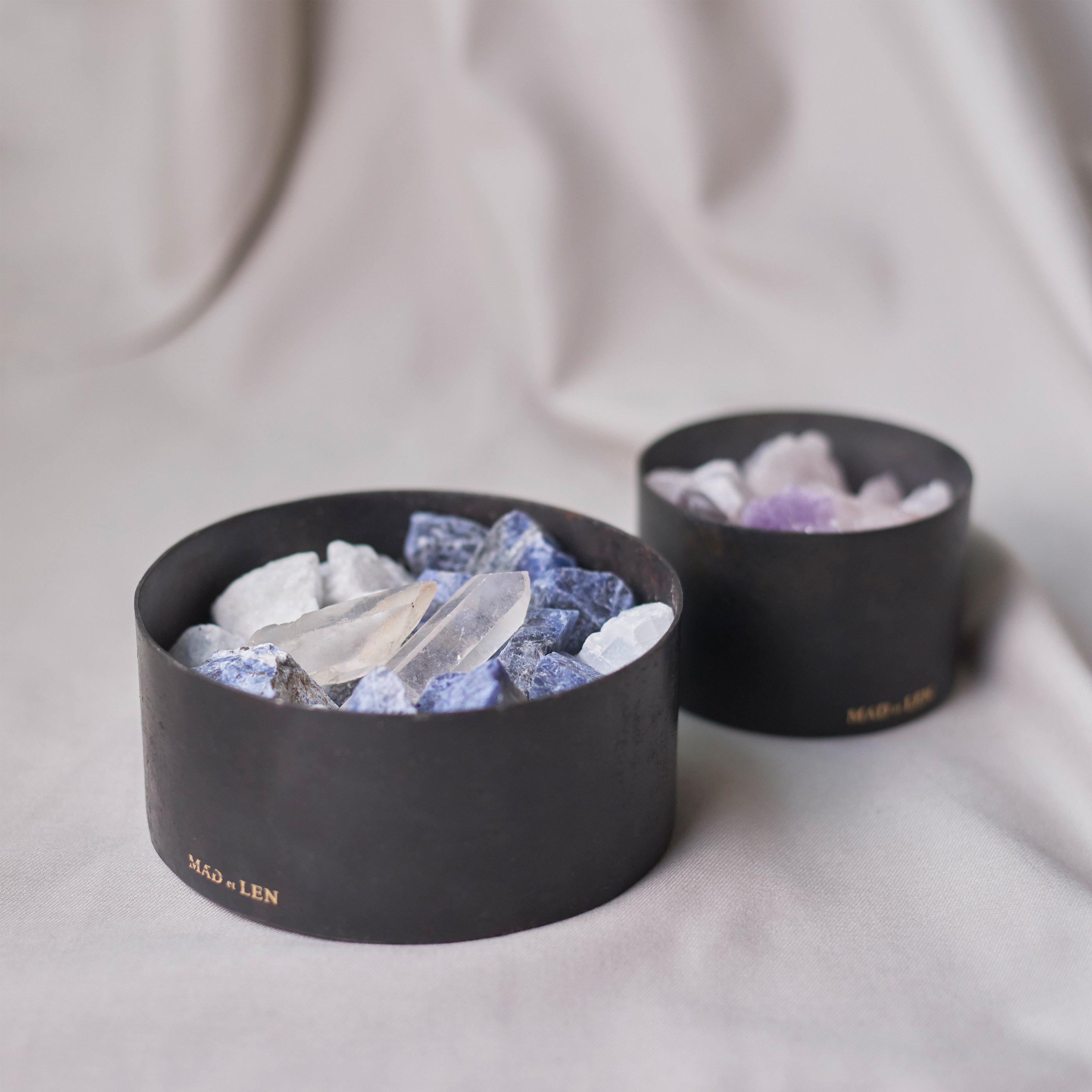 マドエレン ポプリ フラット / ブルー スモール | DOUBLE'H ML STORE