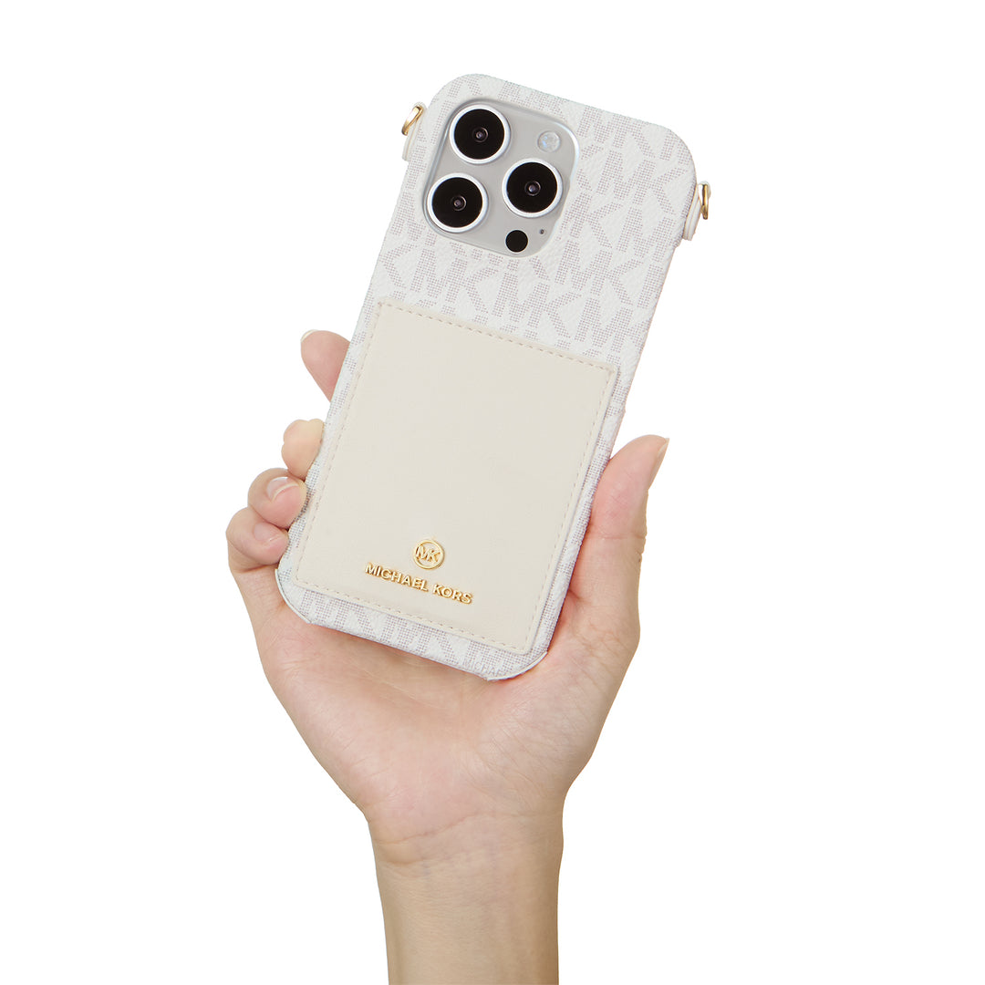 マイケル コース MICHAEL KORS WRAP CASE POCKET WITH STRAP – FOX STORE