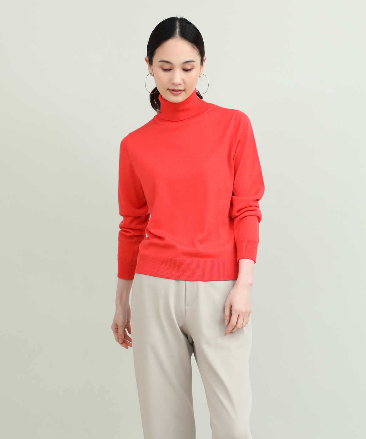 ベーシックタートルネックニット《HARMONY》｜DAY by DAY It's