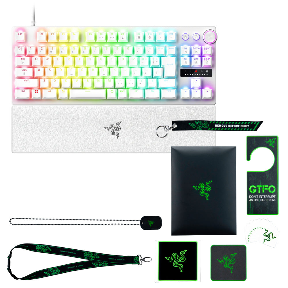 全2種】Razer Huntsman V3 Pro Tenkeyless (White Edition) レイザー