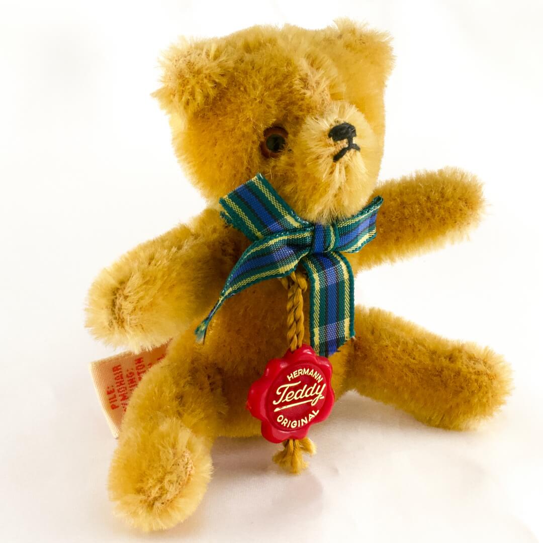 テディハーマン（Teddy-Hermann） Teddy Bear テディベア 緑リボン