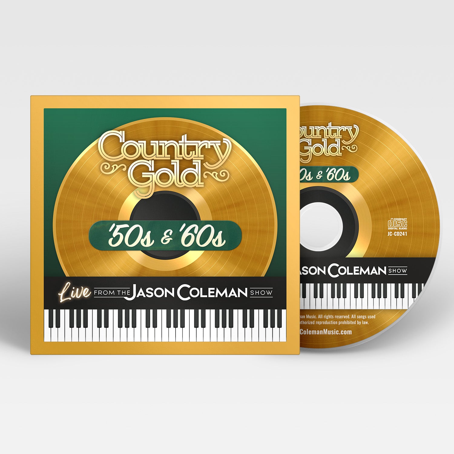 50s & '60s Country Gold - Live from The Jason Coleman Show [CD
