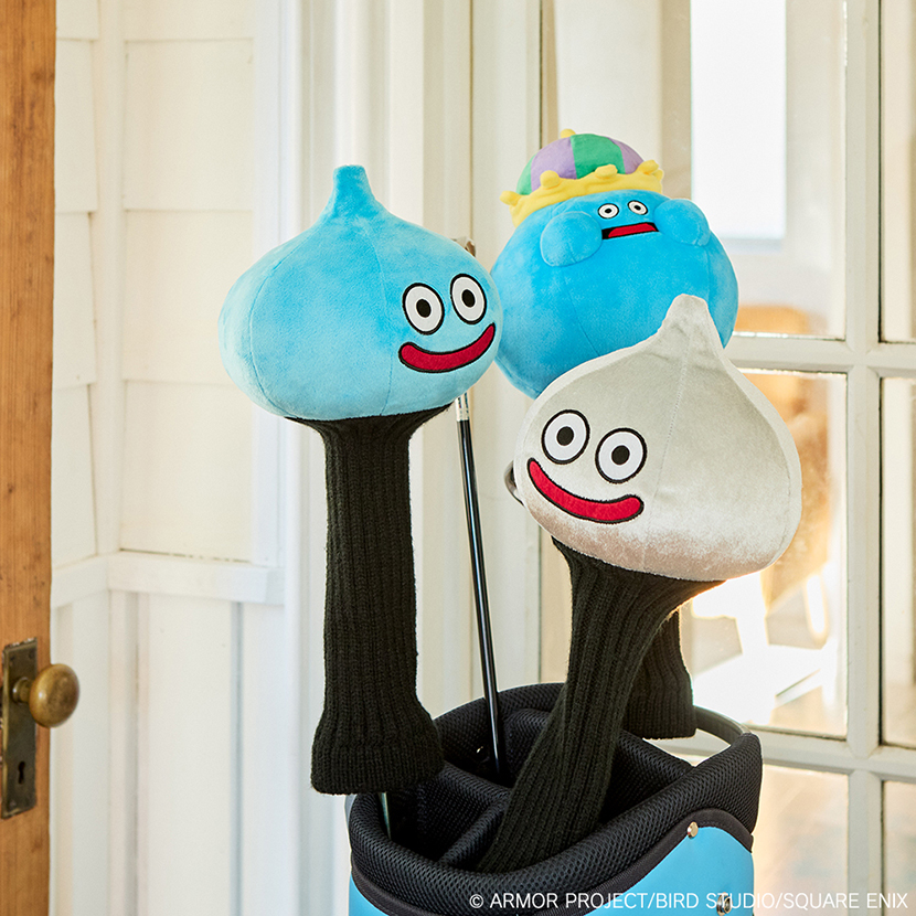 ドラゴンクエスト ゴルフ ヘッドカバー キングスライム 【ドライバー用