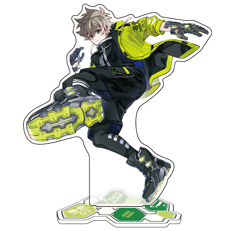 東京エイリアンズ」ビッグアクリルスタンド 郡司晃(ミュージアム