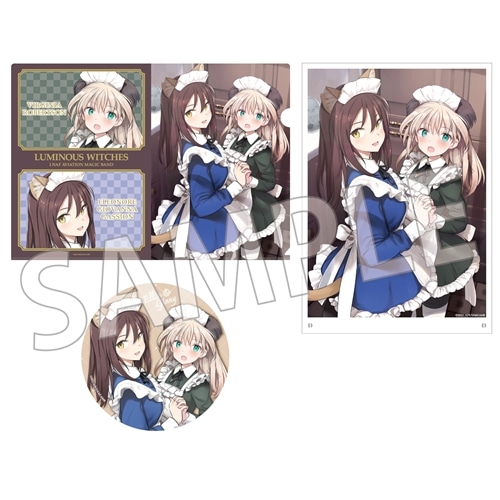 会場先行】「連盟空軍航空魔法音楽隊ルミナスウィッチーズ」アクリル