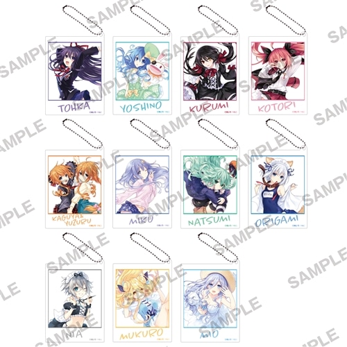 会場先行】『デート・ア・ライブ』トレーディングフォト風アクリル