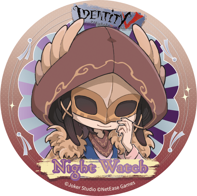 演繹の星 2024 最高演繹選挙衣装 缶バッジ-夜の番人: その他グッズ