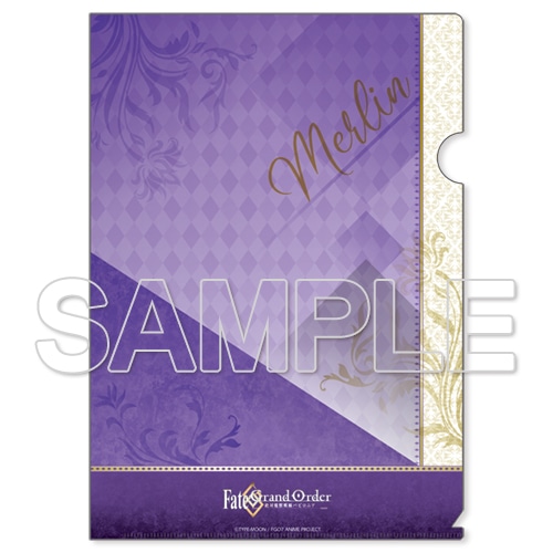 Fate/Grand Order -絶対魔獣戦線バビロニア-』マーリン クリアファイル